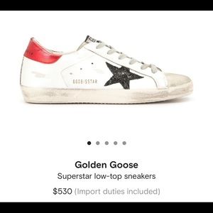 Golden Goose Superstar Low-Top Sneakers